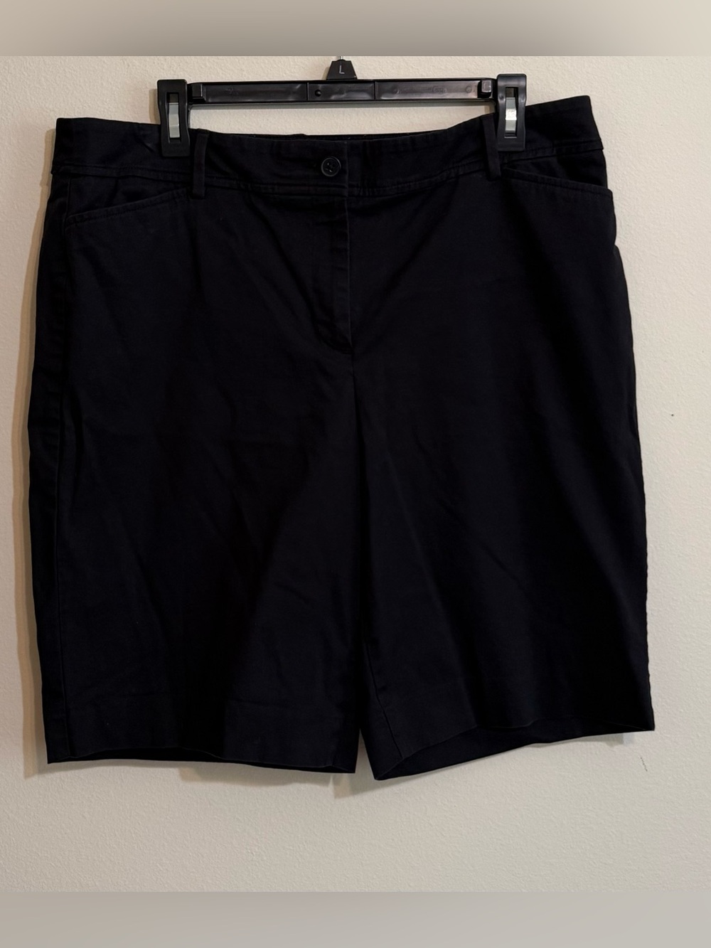 Talbots Black Women's Tailored Shorts - Classic Everyday Style 14